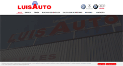 Desktop Screenshot of luisauto.es